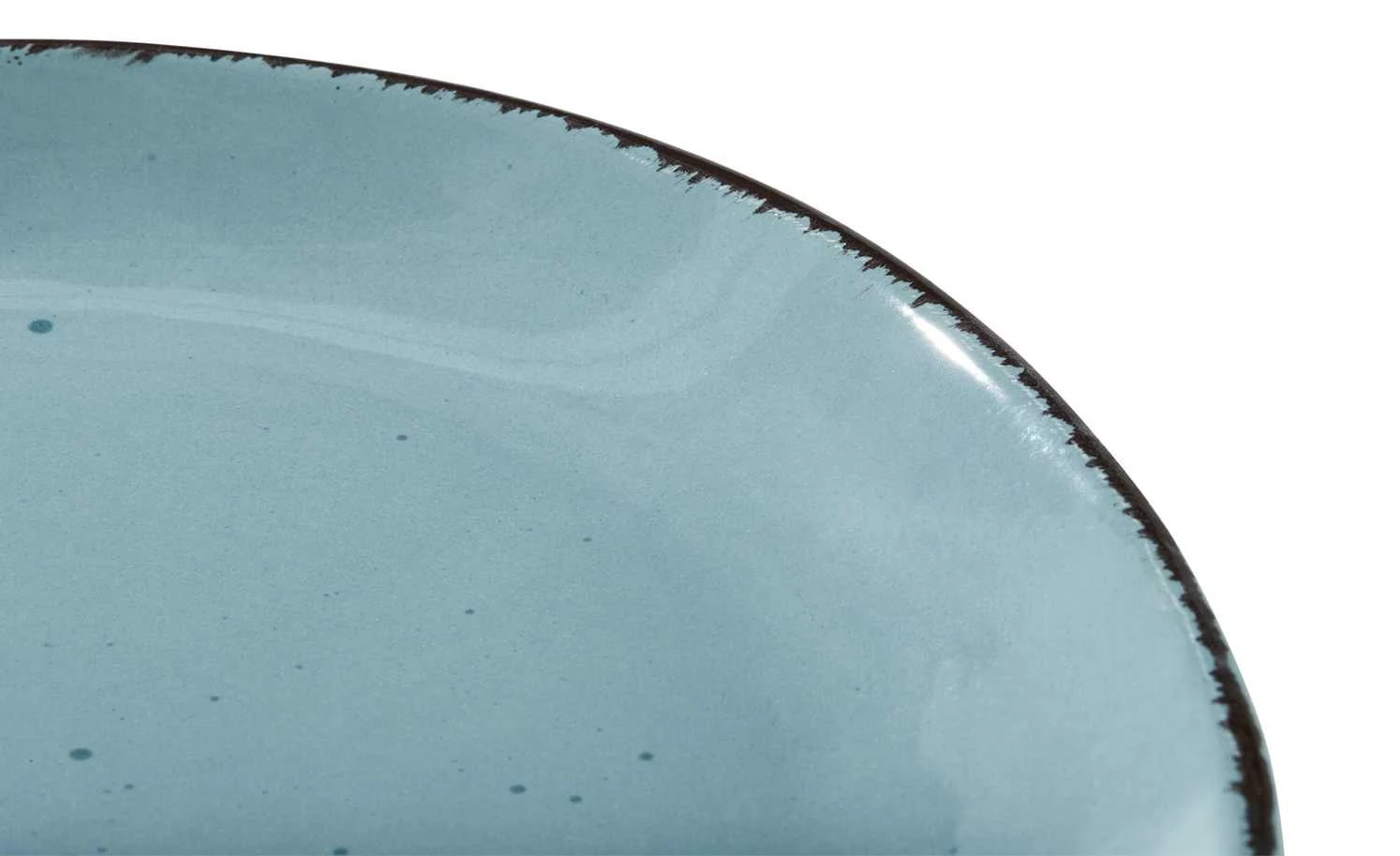 Peill+Putzler Teller dreieckig Siena | 30|cm Türkis / Braun 4 Peill+Putzler Teller dreieckig Siena | 30|cm Türkis / Braun – Bild 2