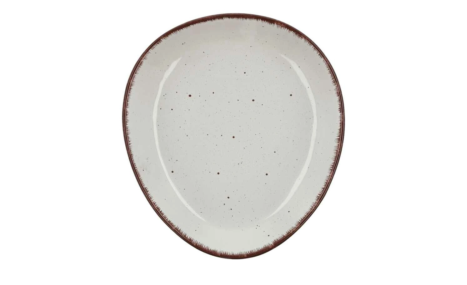 Peill+Putzler Teller dreieckig Siena | 22,5|cm Weiß / Braun 3 Peill+Putzler Teller dreieckig Siena | 22,5|cm Weiß / Braun