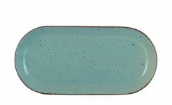 Peill+Putzler Servierplatte, Türkis 35,5 cm Siena