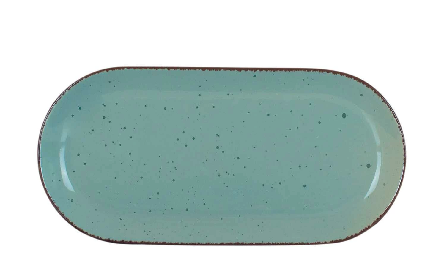 Peill+Putzler Servierplatte, Türkis 35,5 cm Siena 3 Peill+Putzler Servierplatte, Türkis 35,5 cm Siena