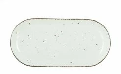 Peill+Putzler Servierplatte, Weiß 35,5 cm Siena