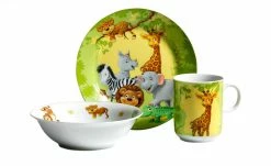 Ritzenhoff & Breker Kindergeschirrset, 3-teilig Dschungeltiere
