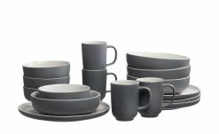 Ritzenhoff & Breker Kombiservice, 16-teilig Jasper | Grau / Weiß 12 Ritzenhoff & Breker Kombiservice, 16-teilig Jasper | Grau / Weiß -Geschirr Verkaufsladen 11524721 6 202012232233