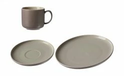 Ritzenhoff & Breker Kaffeeservice, 12-teilig Jasper | Taupe / Weiß -Geschirr Verkaufsladen 11524728 6 202012232232