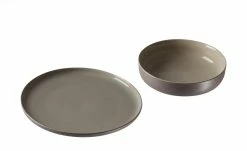 Ritzenhoff & Breker Tafelservice, 8-teilig Jasper | Taupe / Weiß -Geschirr Verkaufsladen 11524732 5 202012232232