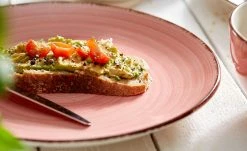 Ritzenhoff & Breker Kombiservice 16-tlg. Happy | Grau + Rosa