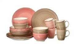 Ritzenhoff & Breker Kombiservice 16-tlg. Happy | Grau + Rosa -Geschirr Verkaufsladen 11524733 6 202101182237