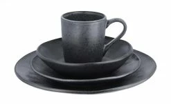 Peill+Putzler Speiseteller Ragusa | Schwarz