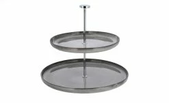 Peill+Putzler Etagere Rimini | Grau / silberfarben