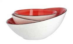 Peill+Putzler Schale M Genua | Rot / Weiß Schale M