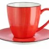 Peill+Putzler Kaffeeuntertasse Genua | Rot / Weiß Kaffeeuntertasse 2 Peill+Putzler Kaffeeuntertasse Genua | Rot / Weiß Kaffeeuntertasse -Geschirr Verkaufsladen 11524893 4 202206271233