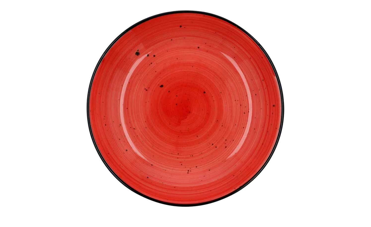 Peill+Putzler Suppenteller Genua | Rot / Weiß Suppenteller 4 Peill+Putzler Suppenteller Genua | Rot / Weiß Suppenteller – Bild 2