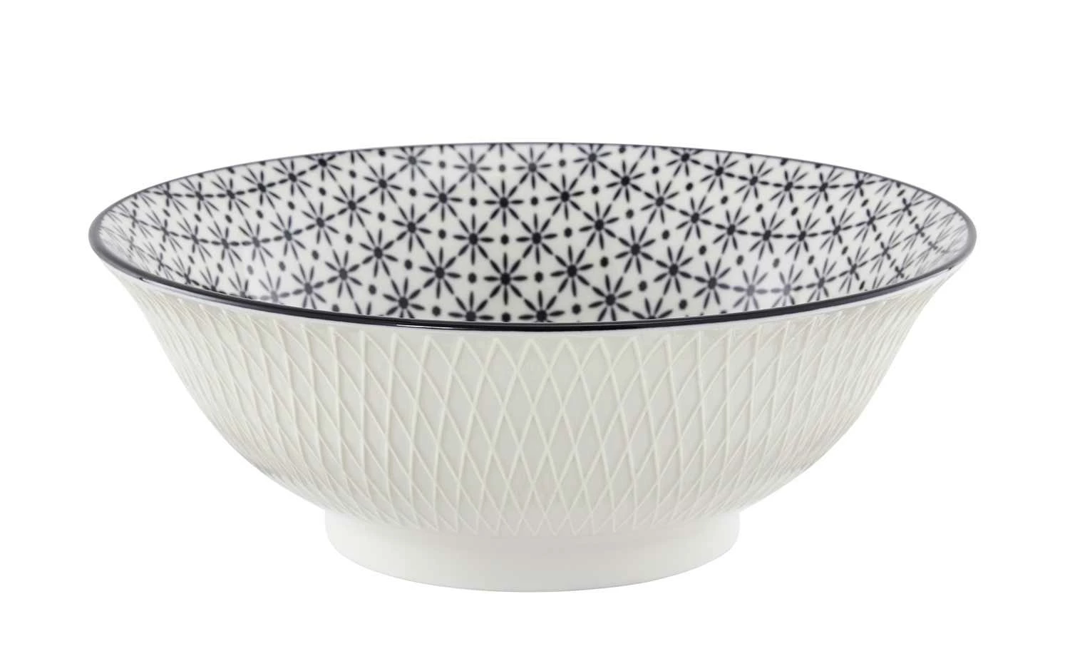for friends Schüssel groß schwarz Juna | Schwarz / Weiß 21|cm 3 for friends Schüssel groß schwarz Juna | Schwarz / Weiß 21|cm